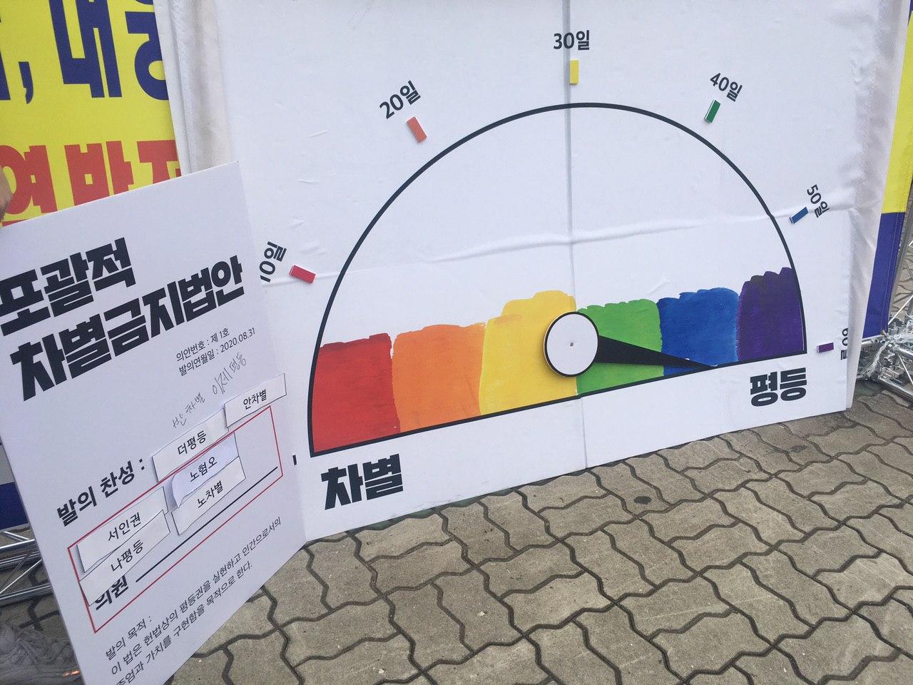 [후기] D-60, 2020 차별금지법 제정을 위한 행동 선포. 대세는 이미 차별금지법! 평등에 합류하라!