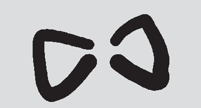 노란 리본 도안