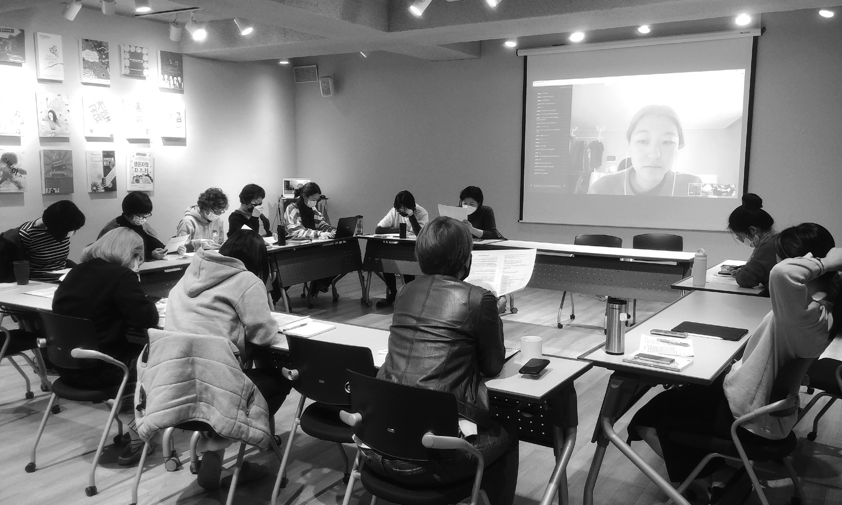 ZOOM을 이용한 화상회의에 최초로 도전했던 3월